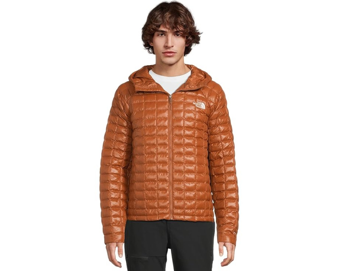 Куртка The North Face с капюшоном и синтетическим утеплителем THERMOBALL