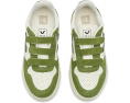 Детские кроссовки VEJA Small V-10 из экологичной кожи с застежками на липучках