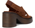 Сабо Cora Platform на платформе с ремешками из замши от Free People