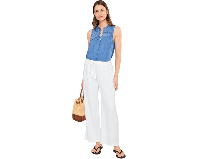 Топ Tommy Bahama Chambray O'lei с воланами без рукавов