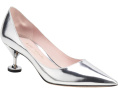 Туфли на каблуке Garnish от Kate Spade New York серебристые