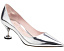 Туфли на каблуке Garnish от Kate Spade New York серебристые