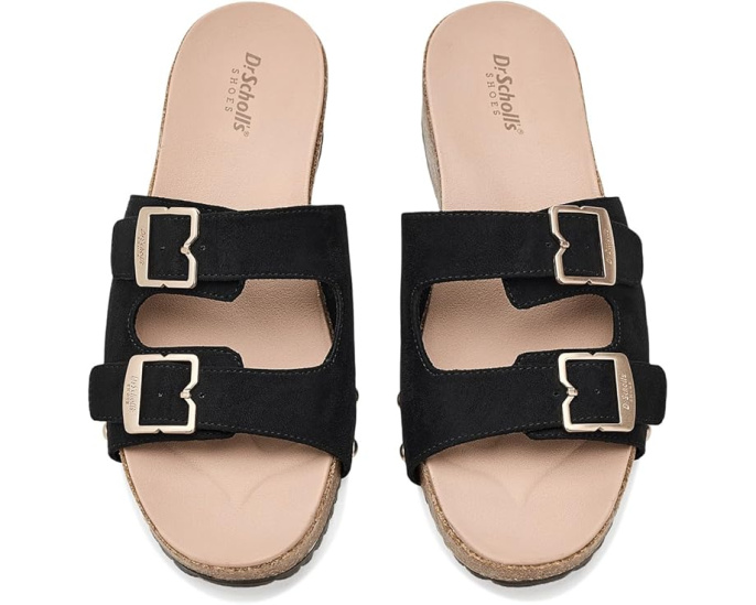 Сандалии Dr. Scholl's Original Win Flex Slide на платформе с регулируемыми ремешками