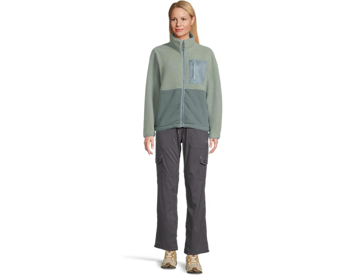 Флисовая куртка Mountainside с цветными блоками и карманами L.L.Bean