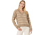 Faherty Highland Fairisle Vneck Sweater из мериносовой шерсти и органического хлопка