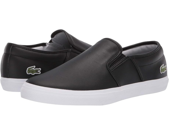 Кроссовки Tatalya из кожи с вышитым крокодилом Lacoste