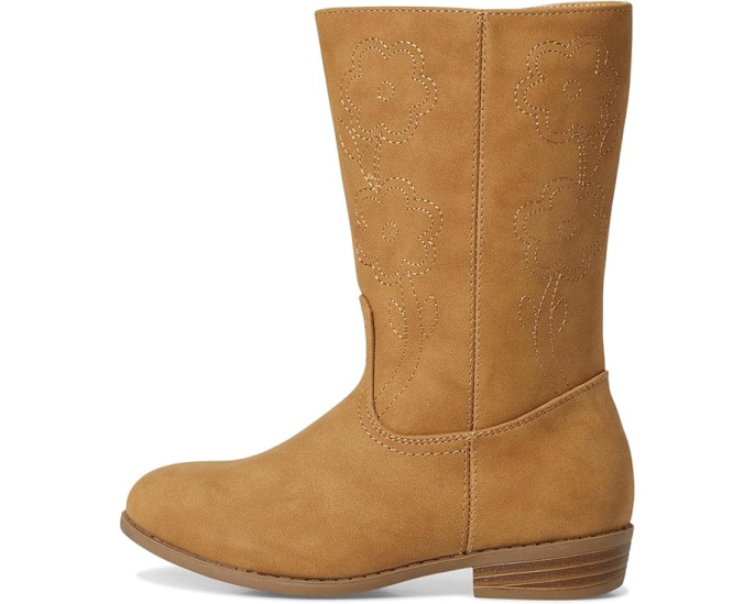 Steve Madden Kids сапоги Riggs с молнией и квадратным каблуком