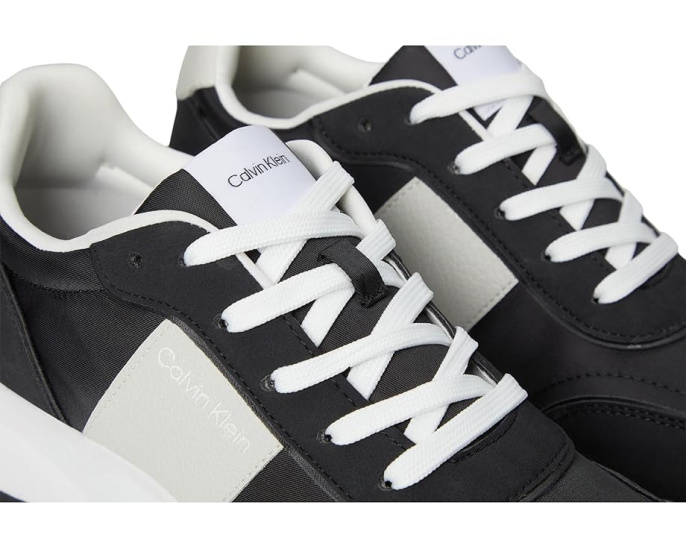 Кроссовки Calvin Klein Byren с логотипом CK и круглым носком