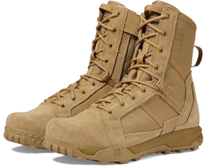 Тактические ботинки 5.11 Tactical A/T 8 Arid с боковой молнией