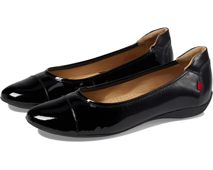 Балетки Marc Joseph New York Peters Street из кожи с мыском