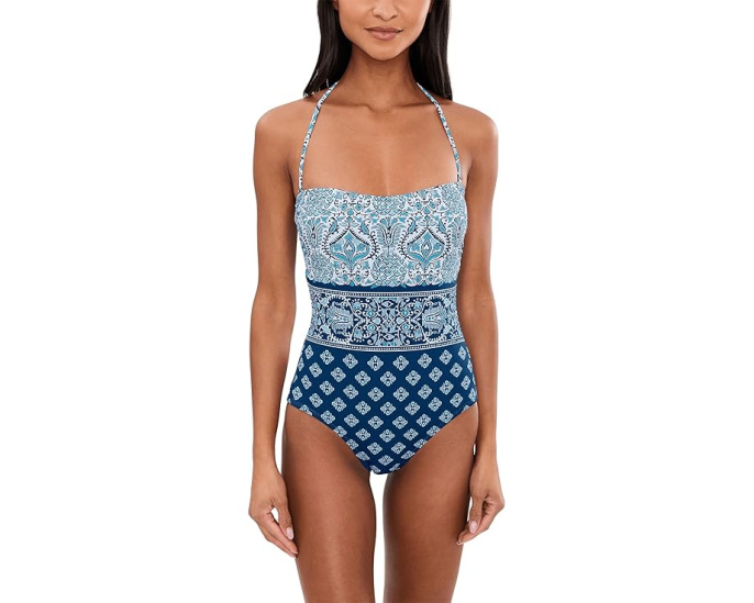 Tommy Bahama раздельный купальник бандо Noble Pineapple