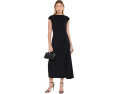 Lauren Ralph Lauren платье миди с плиссе из джерси