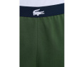 Шорты Lacoste для отдыха прямого кроя из флиса с принтом