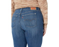 Джинсы Levi's Plus High-Rise Flare клеш