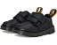 Туфли Dr. Martens Raffe Shoe T для малышей с ремешками на липучке