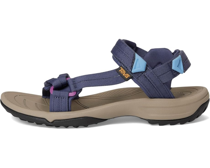 Сандалии Teva Terra Fi Lite с ремешками и подошвой Spider Rubber