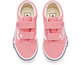 Кроссовки детские Vans Old Skool V Flower с цветочным принтом