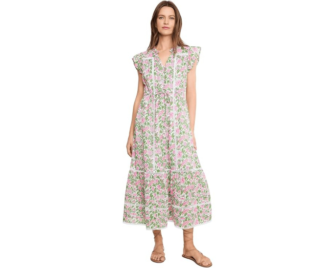 Платье Abigail от Vineyard Vines с V-образным вырезом