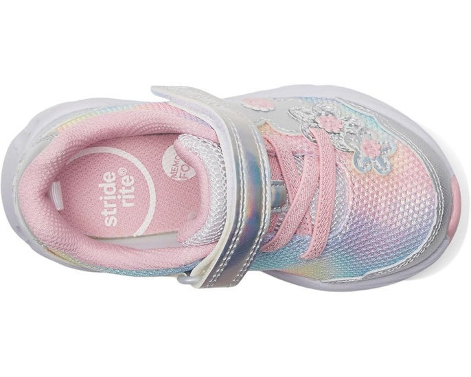 Кроссовки Stride Rite SR Lighted Glimmer 2.0 ADAPT для малышей с подсветкой и стелькой Ortholite