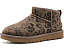 UGG Classic Ultra Mini Spotted сапоги с леопардовым принтом