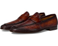 Лоферы Magnanni Vicente из состаренной кожи с ремешком