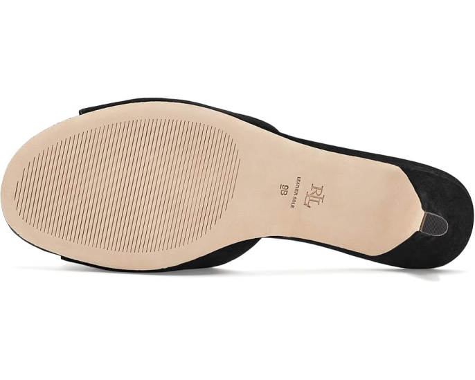 Босоножки Francesca Suede Mule замшевые бренда Lauren Ralph Lauren