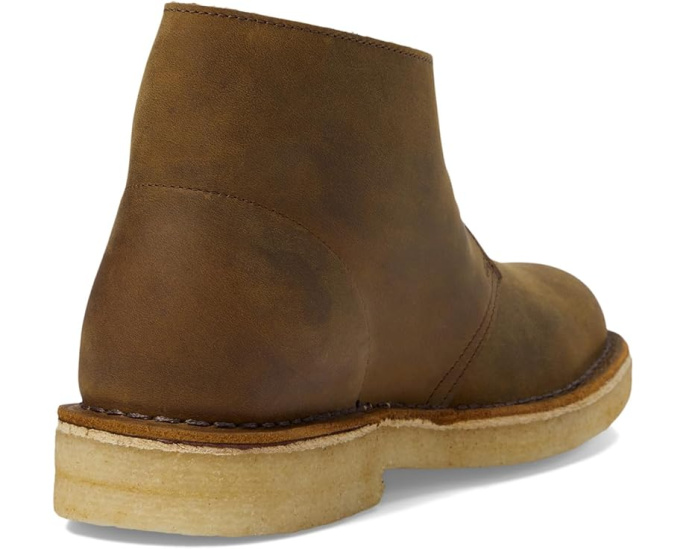 Clarks ботинки Desert Boots из замши с подошвой из натурального крепа