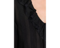 Блузка Madewell The Georgina Top с V-образным вырезом