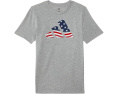 Футболка Adidas USA Flag Logo Tee для детей с флагом США