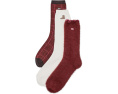 Набор из 3 носков UGG Classic Crew с рюшами и пледом