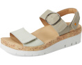 Сандалии Samuel Hubbard Portola Two-Strap с регулируемыми липучками и клиновидным каблуком