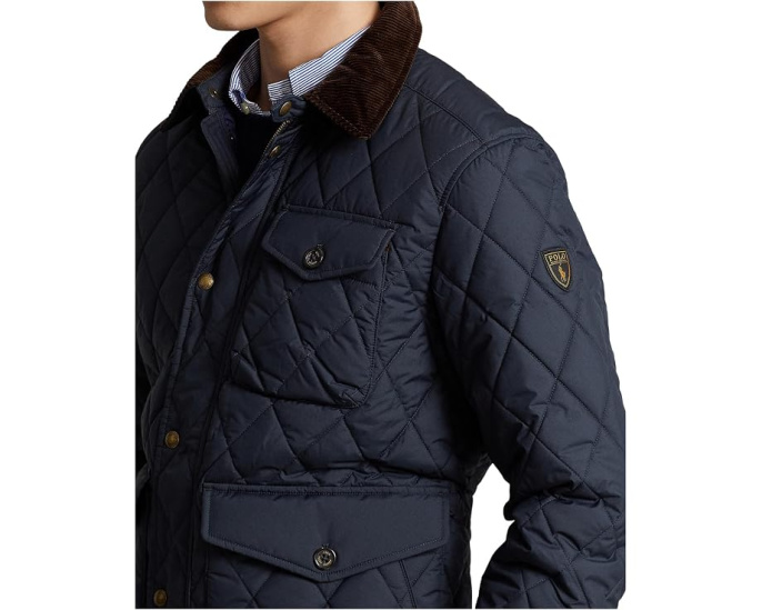 Water-Repellent Quilted Jacket