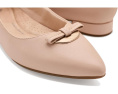 Туфли Natalyn Trim от Clarks из мягкой кожи с декоративным бантом