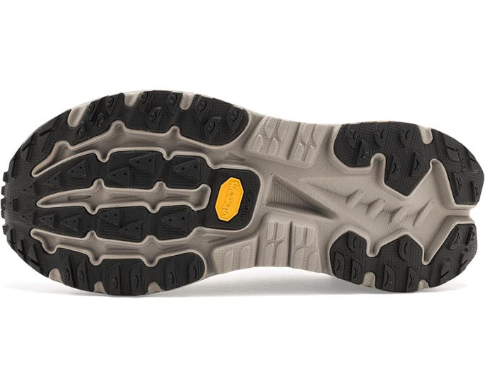 Трейловые кроссовки Hoka Mafate X с карбоновой пластиной и подошвой Vibram Megagrip