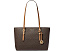 Сумка Quinn Medium Tote от MICHAEL Michael Kors коричневая