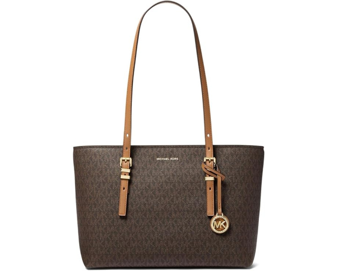 Сумка Quinn Medium Tote от MICHAEL Michael Kors коричневая