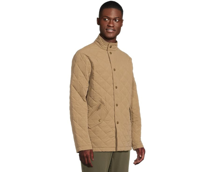 Куртка Barbour Shoveler Quilted стеганая с капюшоном и множеством карманов