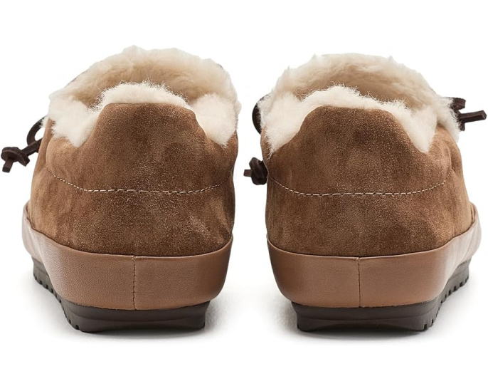 Мокасины UGG Quill Slip-On с мехом и декоративным шнурком
