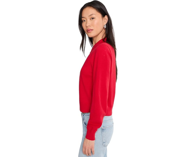 Свитер поло Phoebe Polo Sweater с воротником и длинными рукавами