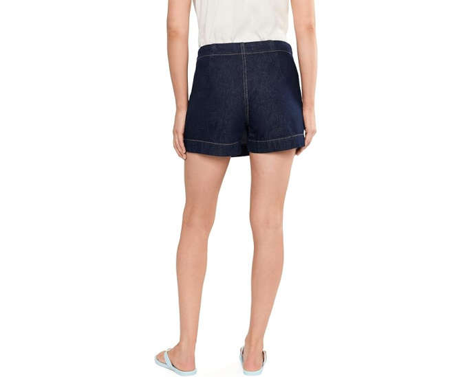 Madewell Джинсовая миди-юбка шорты Denim Wrap Mini Skort Rinse Wash