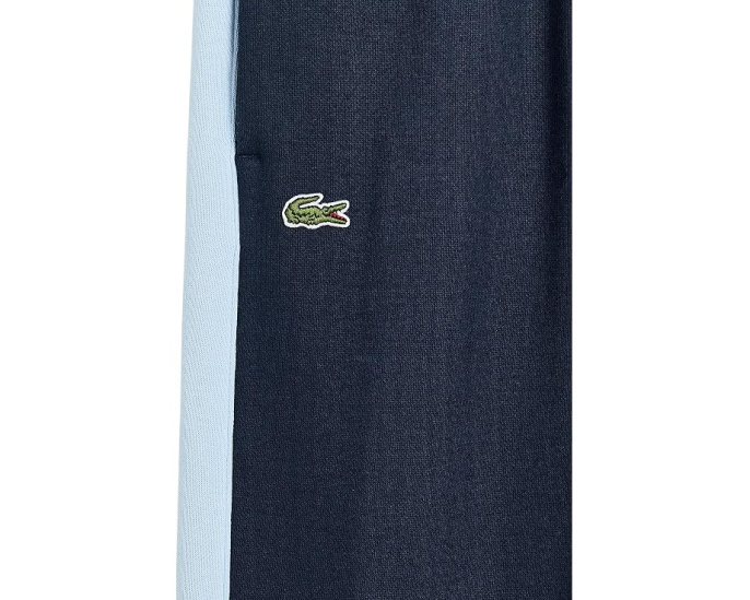 Детские спортивные брюки Lacoste Color-Block с контрастными вставками
