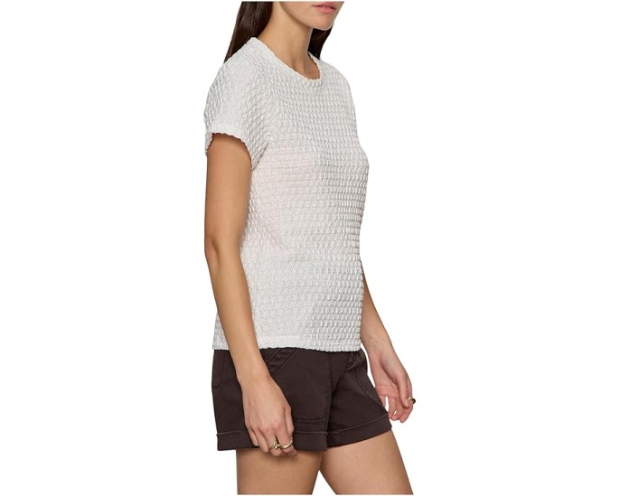 Футболка Sanctuary Pucker Up Perfect Tee с текстурным рисунком