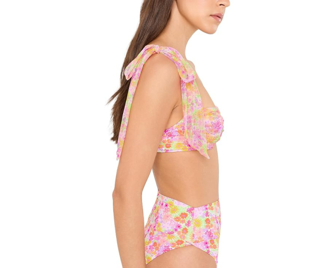 Купальник Beach Riot Drea Top с цветочным принтом