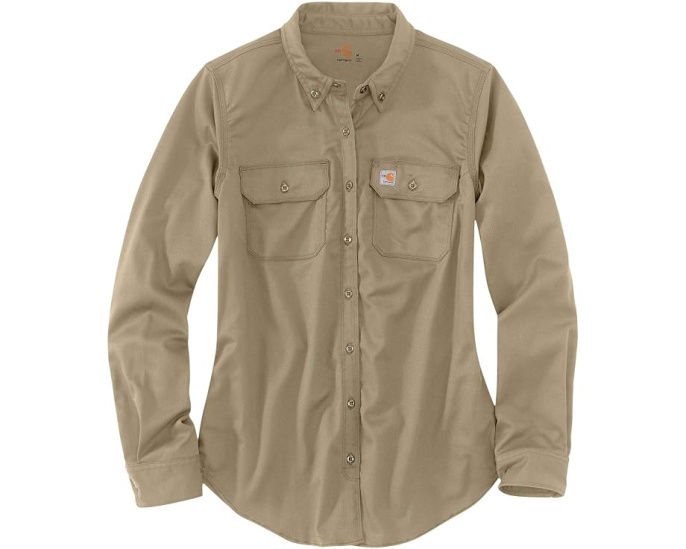 Рубашка Carhartt из твила с защитой от пламени