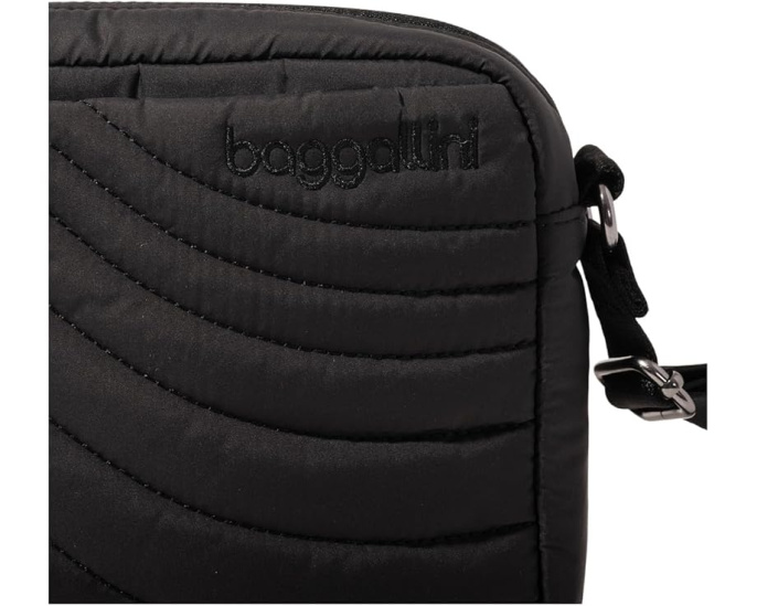 Сумка кроссбоди Baggallini Set Wave с геометрическим узором и RFID защитой