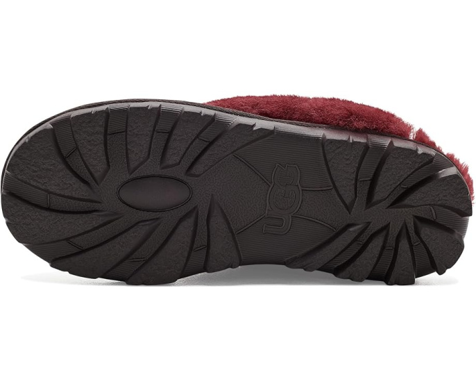Домашние тапочки UGG Coquette Crinkle с мехом