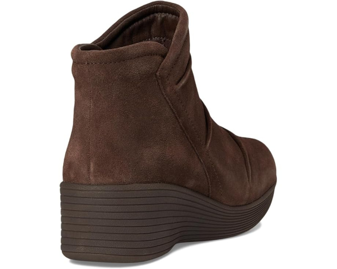 Ботинки SKECHERS Parallel Lite на клиновидном каблуке с кожаным верхом и стелькой Memory Foam