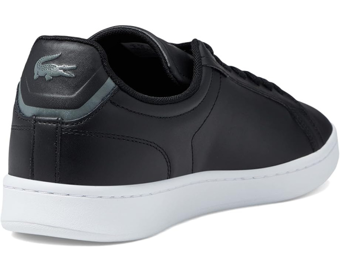 Кроссовки Lacoste Carnaby Pro из кожи и полиуретана с плоской платформой