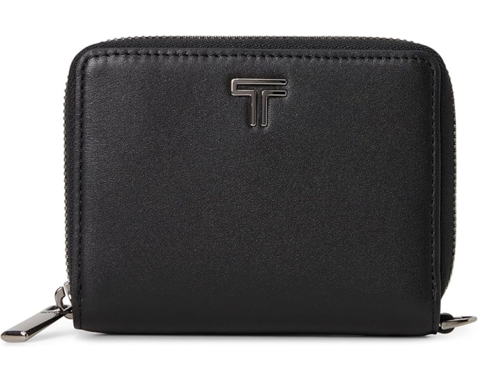 Кошелек на молнии Tumi Tri Fold Zip Around с многочисленными отделениями