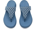 FitFlop Сандалии F-Mode Go Adj. в клетку и деним